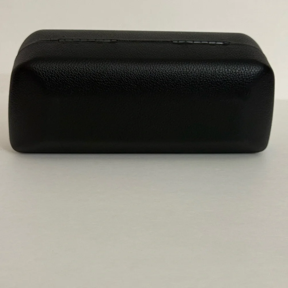 BALENCIAGA LARGE LEATHER SUNGLASSES BLACK NEW